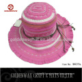 ladies fashion hat foldable sun hat cheap ladies top hat